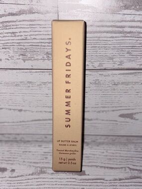 Summer Fridays Lip Butter Balm Toasted Marshmallow - Beige Packaging